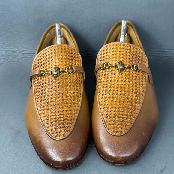 Kurt Geiger London Ali Woven Bit Loafer shoes men’s size 11.5 new without box - Picture 3 of 11